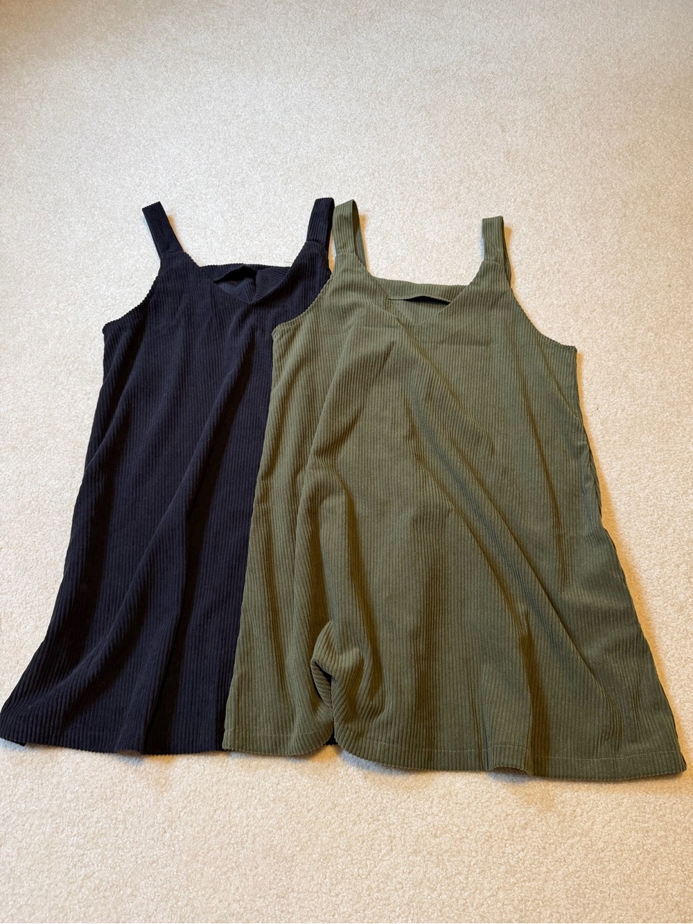 SHEIN Corduroy Dresses